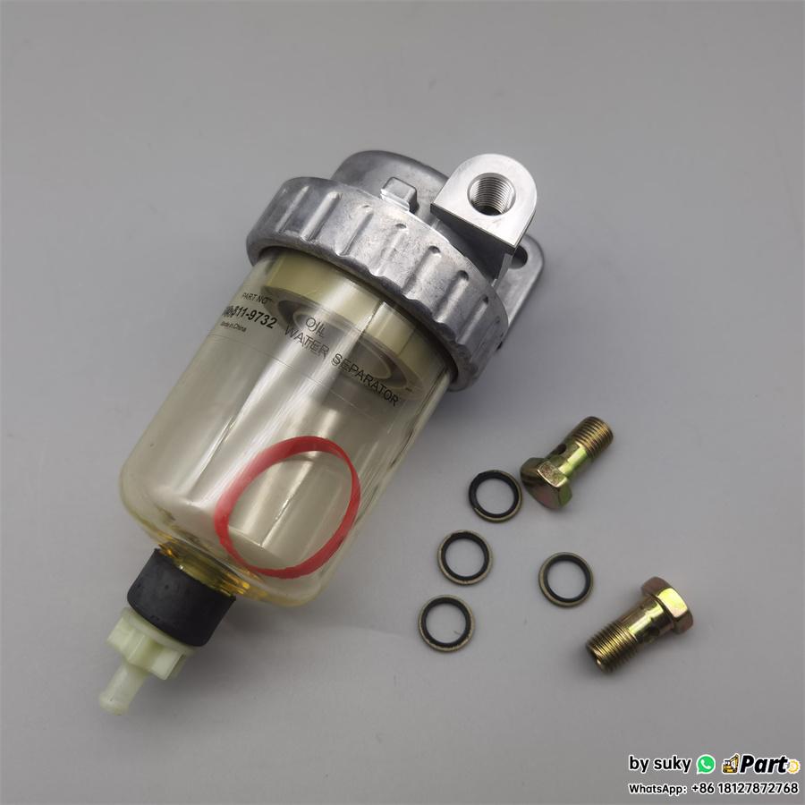 600-311-9732 Water Separator for Komatsu Excavator PC100-6 PC120-6 PC130-8 PC270-8