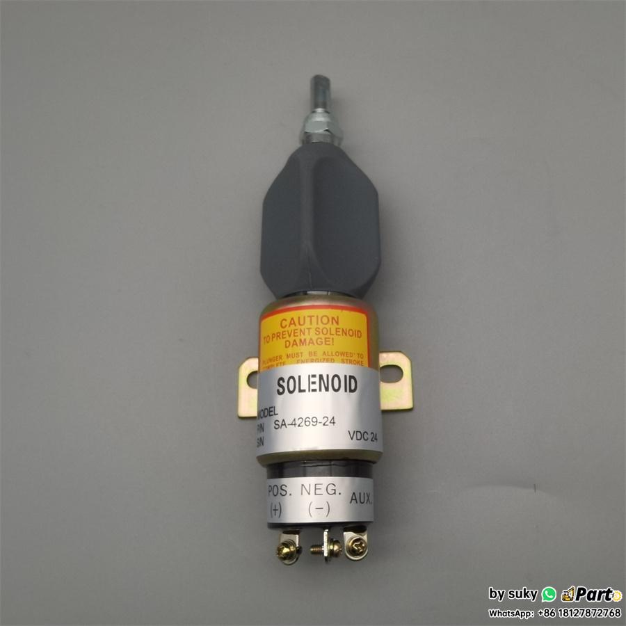 600-815-7550 4D95 Engine Fuel Shutoff Solenoid for Komatsu Excavator PC75UU-3 PC78US-5 PC60-7E PC78UU-6 600-815-7550 4D95 Engine Fuel Shutoff Solenoid for Komatsu Excavator PC75UU-3 PC78US-5 PC60-7E PC78UU-6