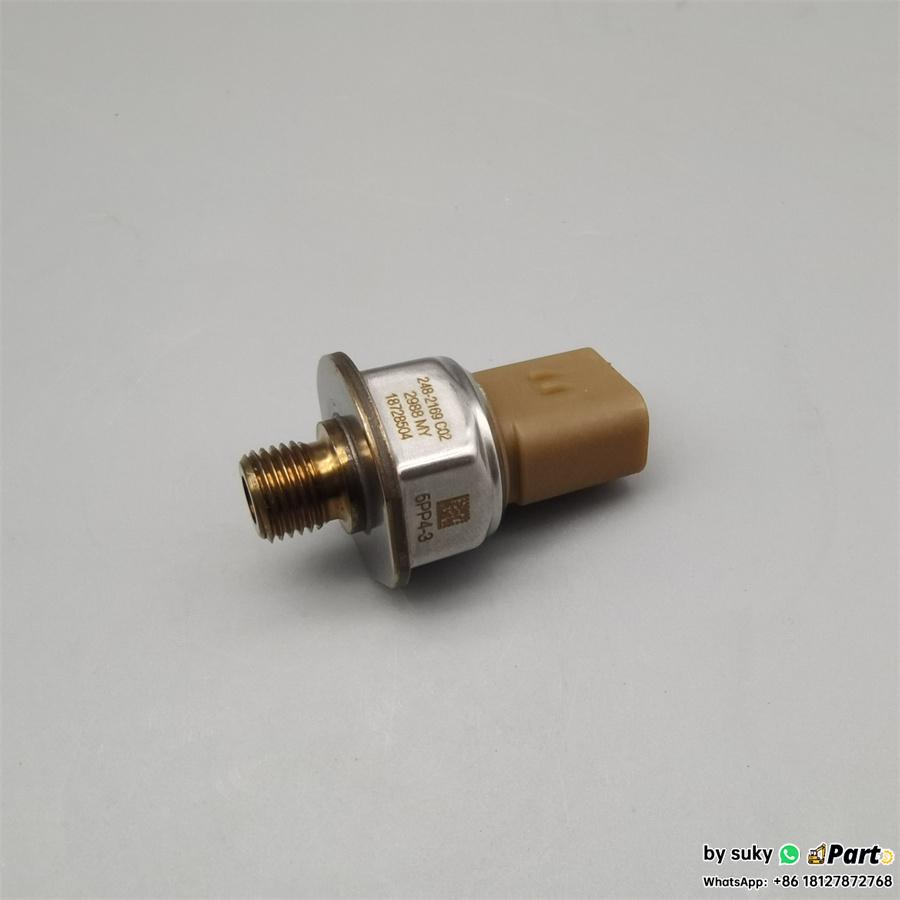 248-2169 Fuel Pressure Sensor Fit for CAT Caterpillar C7 C9 C12 C13 C15