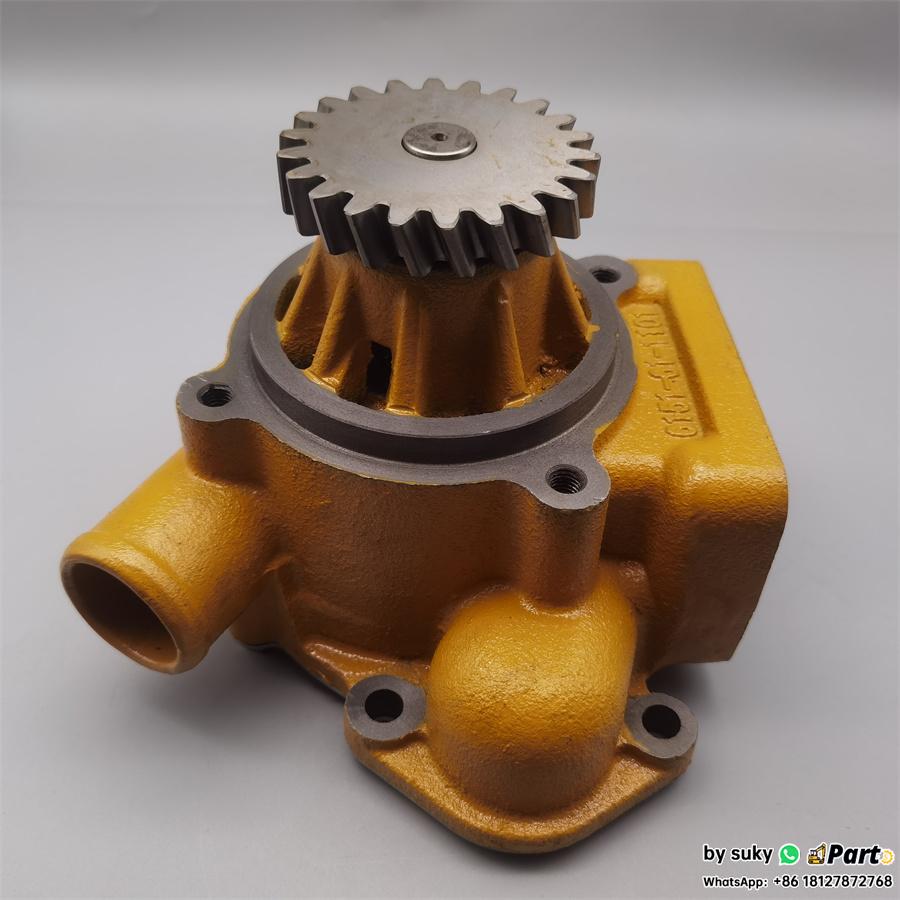 6151-61-1102 Engine 6D125 Water Pump for Komatsu Laoder WA450-1 WA450-3 WA470-1 WA470-3 WF450T-1