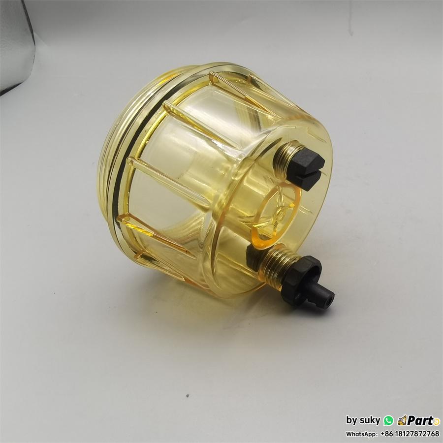 600-311- 3220 6003113220 Fuel Pre-Filter Bowl for Komatsu 6D170 6D125 WA500-6 PC600LC-8E0 600-311- 3220 6003113220 Fuel Pre-Filter Bowl for Komatsu 6D170 6D125 WA500-6 PC600LC-8E0