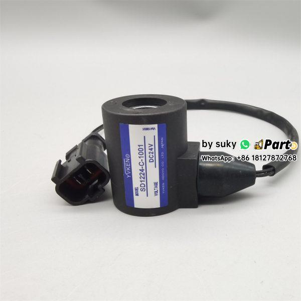 203-60-56560 Solenoid Valve Coil for Komatsu PC60-6 PC60-7 PC120-6