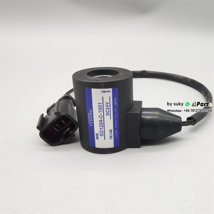203-60-56560 Solenoid Valve Coil for Komatsu PC60-6 PC60-7 PC120-6 203-60-56560 Solenoid Valve Coil for Komatsu PC60-6 PC60-7 PC120-6