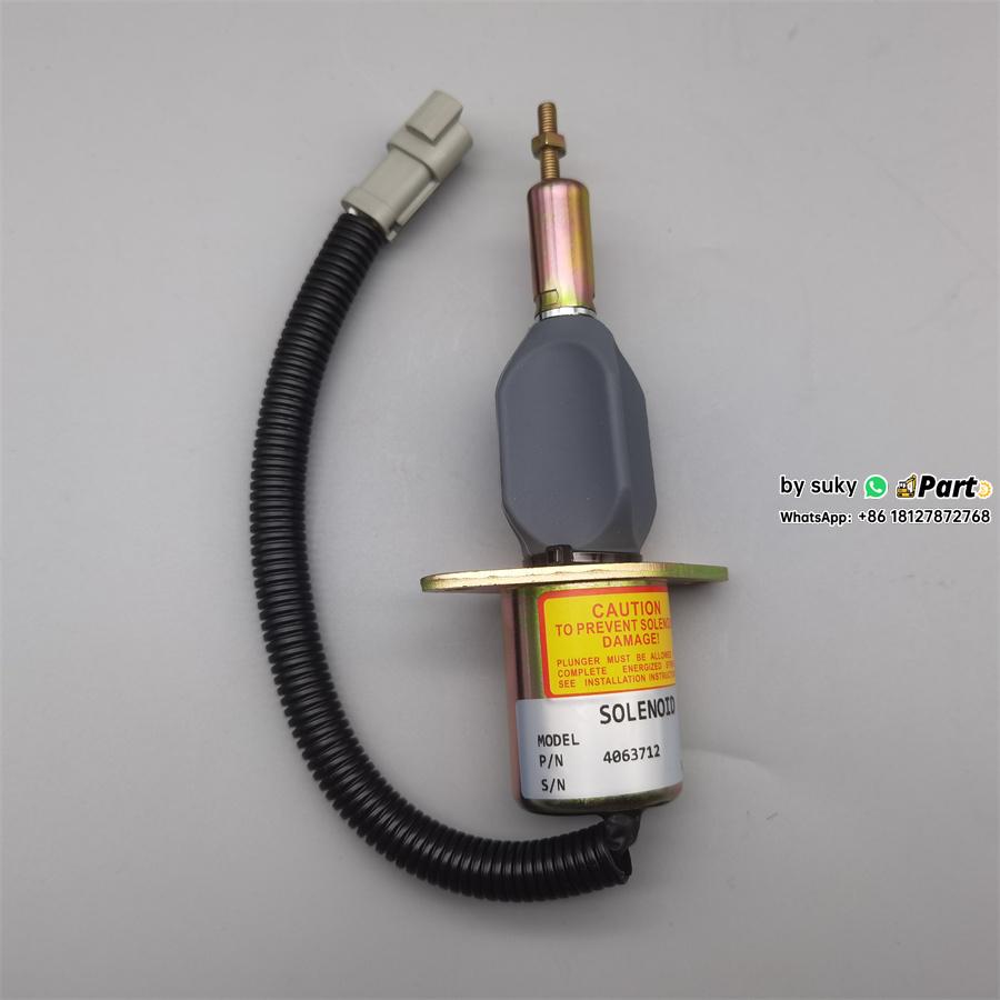 4063712 6743-81-9141 Stop Solenoid Valve For Komatsu PC300-7 PC360-7