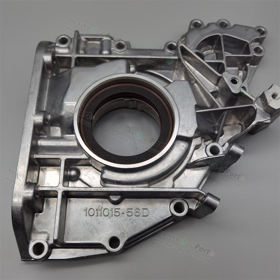 1011015-56D D6D Engine Oil Pump For Volvo Excavator EC210 1011015-56D D6D Engine Oil Pump For Volvo Excavator EC210