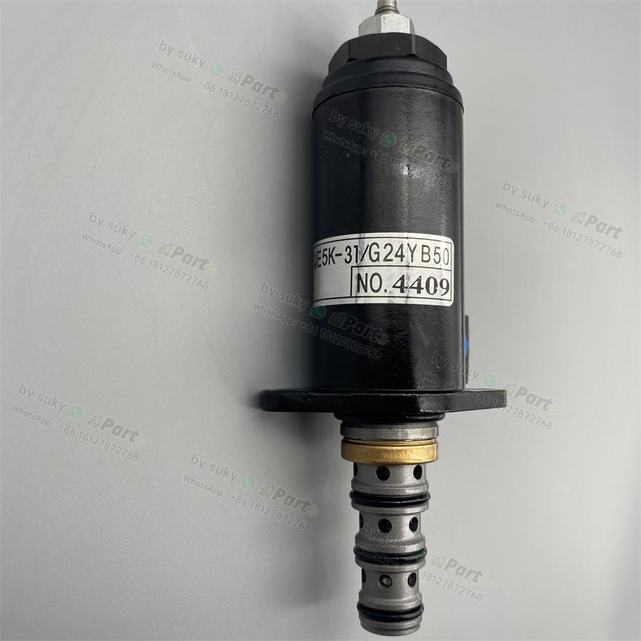 KWE5K-31/G24YB50 Solenoid Valve for Kobelco SK-8 SK210-8 SK200-8 KWE5K-31/G24YB50 Solenoid Valve for Kobelco SK-8 SK210-8 SK200-8