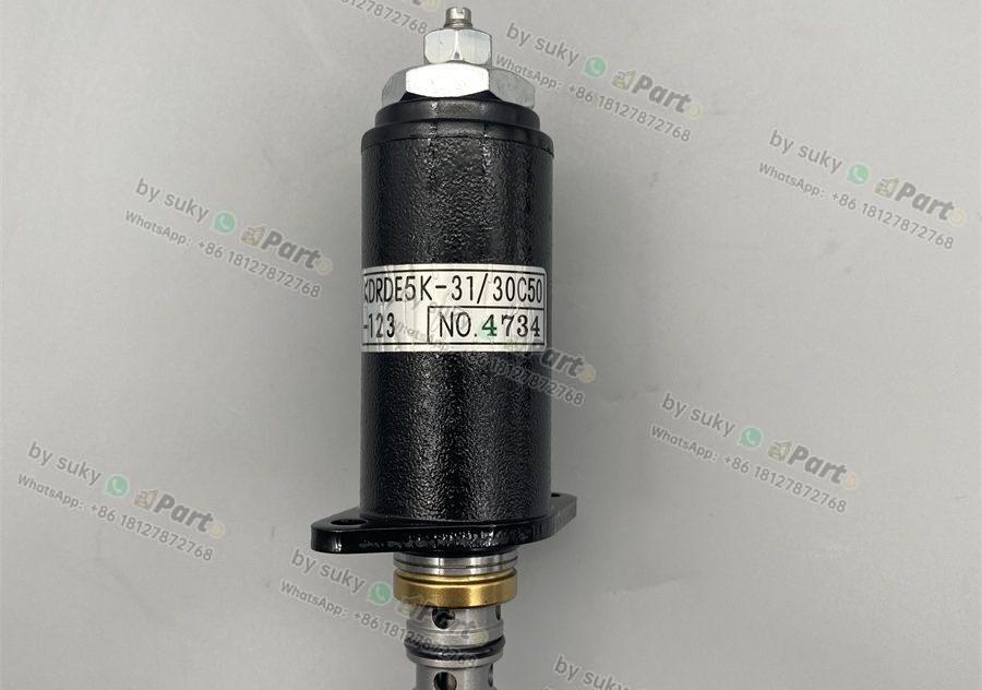 KDRDE5K-3130C50-111 Main Pump Solenoid Valve for Kobelco SK230-6E SK-8 SK330-6