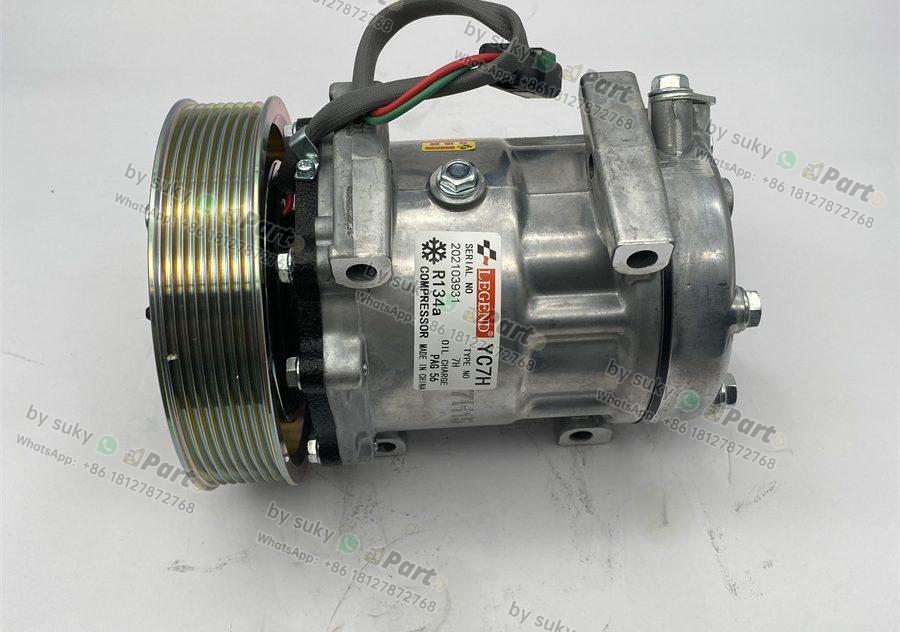 334-6439 A/C Compressor 24V for Caterpillar 140 GC 538 548 558