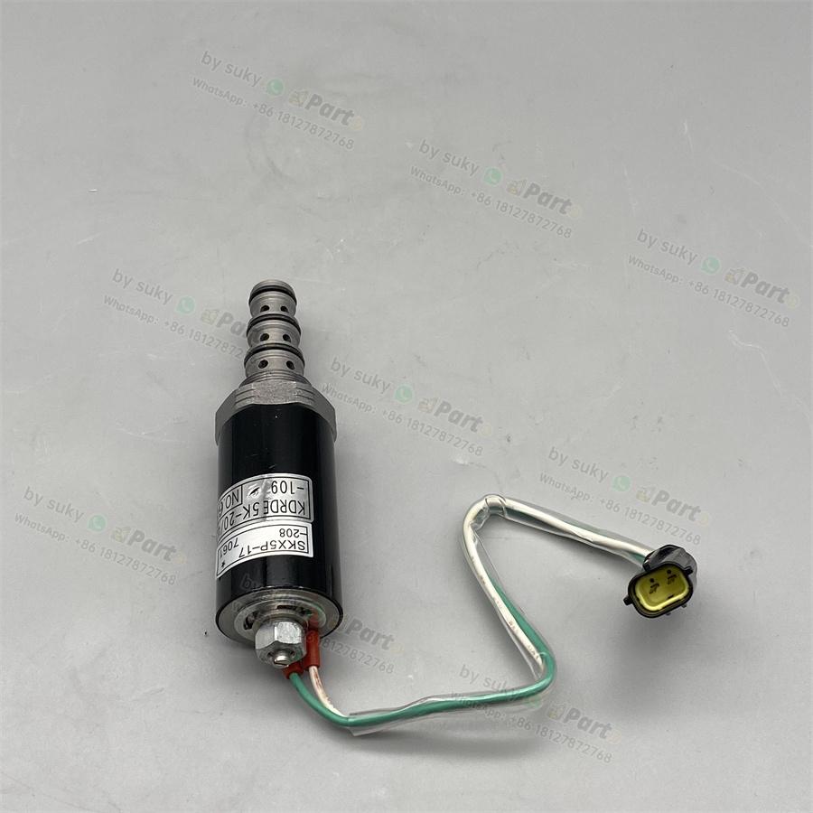 KDRDE5K-2040C07-109 Solenoid Valve for Hyundai R110-7 R140-7 R210-7 R215-7 R300-7 R360-7 Kobelco SK200-6E KDRDE5K-2040C07-109 Solenoid Valve for Hyundai R110-7 R140-7 R210-7 R215-7 R300-7 R360-7 Kobelco SK200-6E