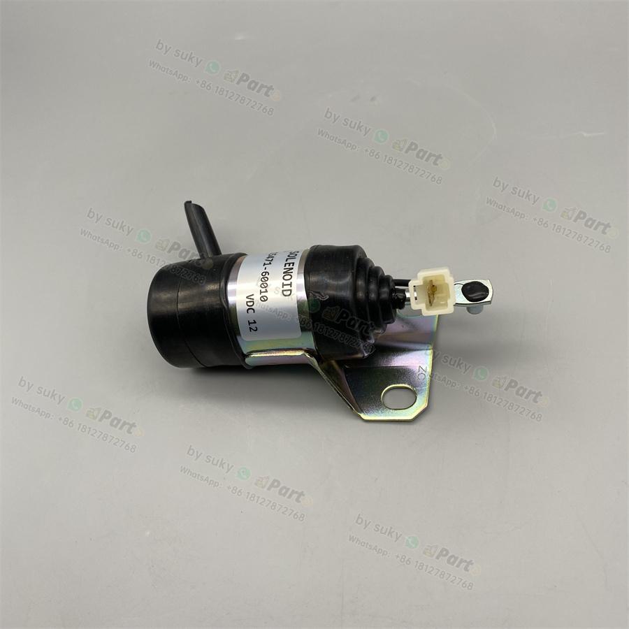 15471-60010 Stop Solenoid 12V for Kubota V2203 KX161-2 KX101 KX151 15471-60010 Stop Solenoid 12V for Kubota V2203 KX161-2 KX101 KX151