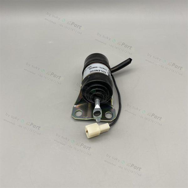 15471-60010 Stop Solenoid 12V for Kubota V2203 KX161-2 KX101 KX151