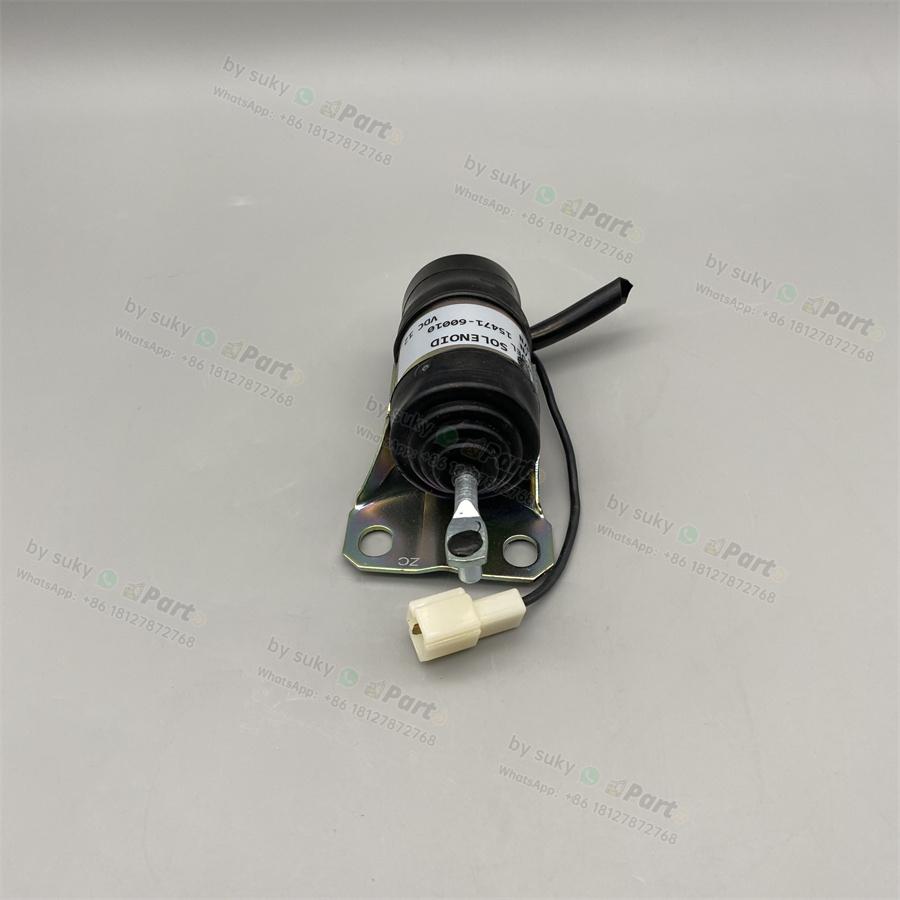 15471-60010 Stop Solenoid 12V for Kubota V2203 KX161-2 KX101 KX151 15471-60010 Stop Solenoid 12V for Kubota V2203 KX161-2 KX101 KX151
