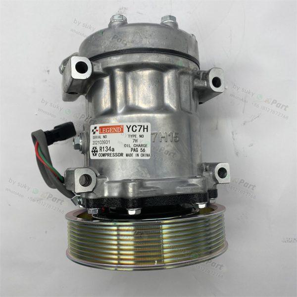 334-6439 A/C Compressor 24V for Caterpillar 140 GC 538 548 558