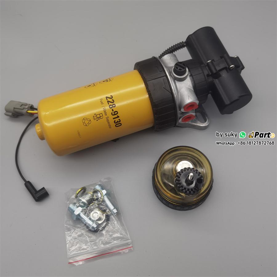 228-9130 2289130 Fuel Water Separator for Caterpillar 914G 414E 416D 416E 420D 420E 422E 424D 228-9130 2289130 Fuel Water Separator for Caterpillar 914G 414E 416D 416E 420D 420E 422E 424D