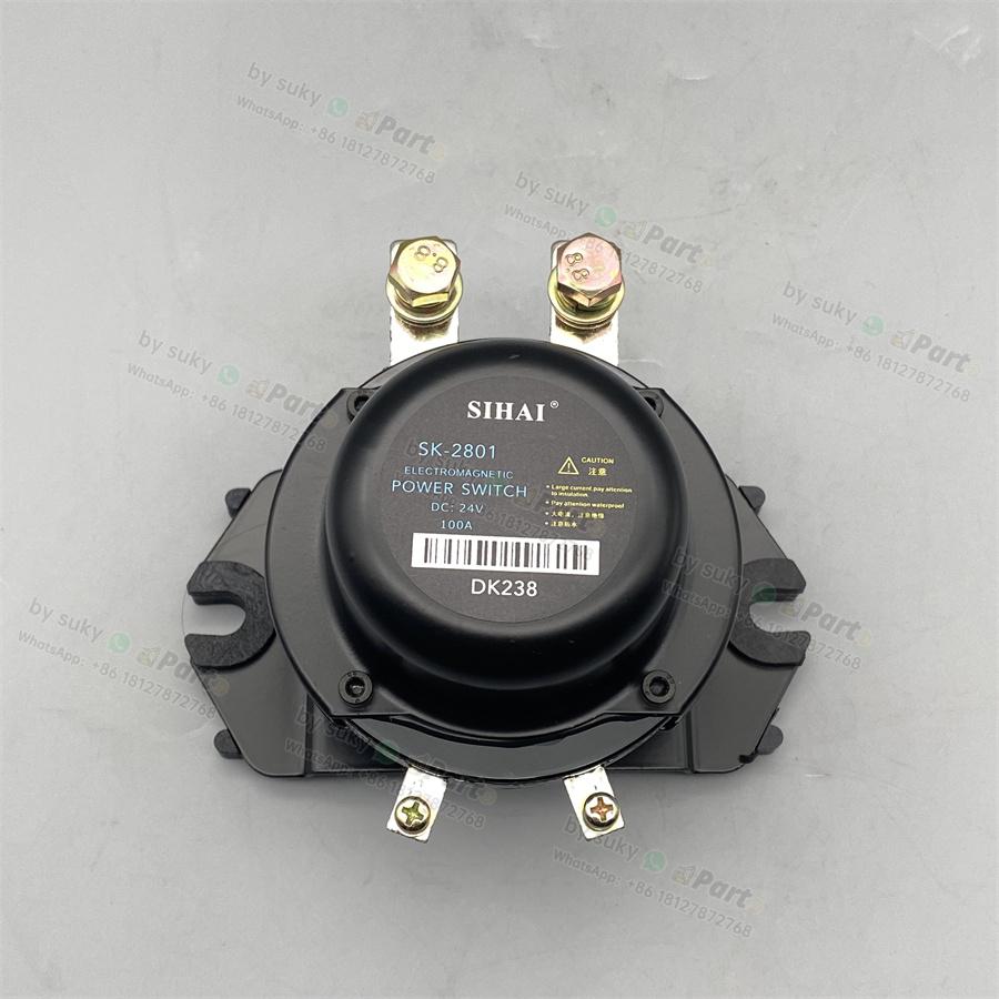 21QA-70010 Battery Relay For Hyundai R220LC-9S R110-7A R1200-9 21QA-70010 Battery Relay For Hyundai R220LC-9S R110-7A R1200-9