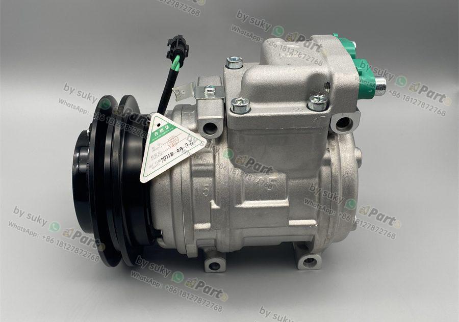 10PA15C 447200-4656 AC Compressor for Lingong Excavator 60F 65E