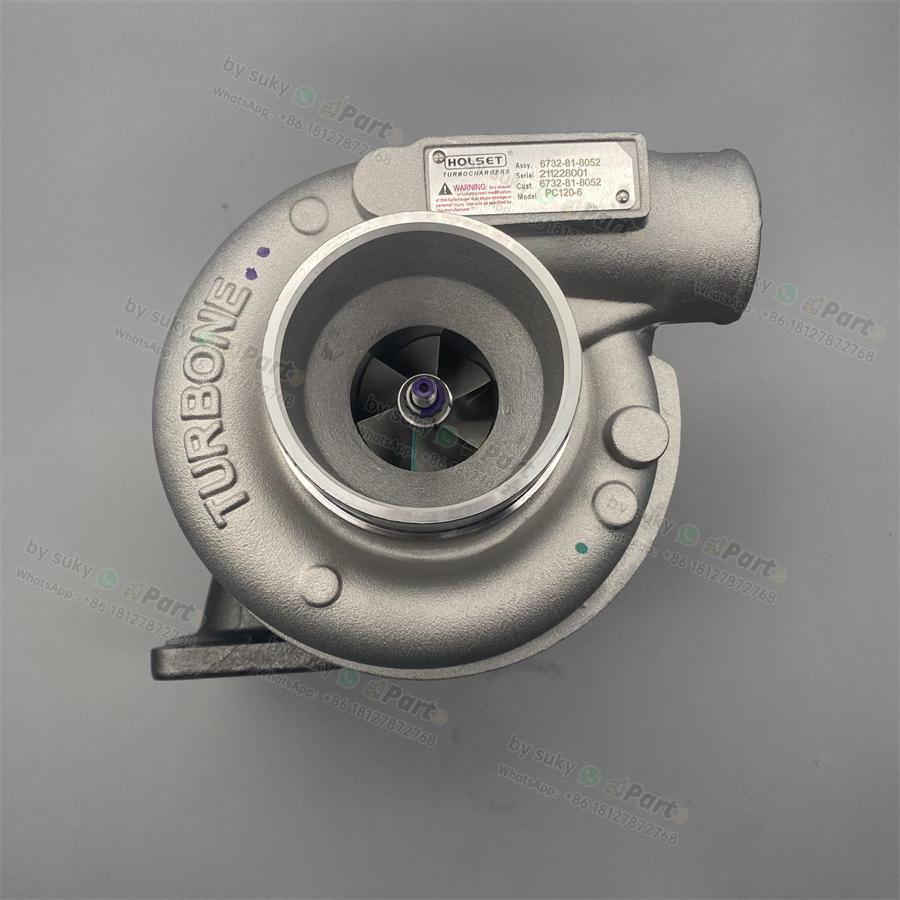 6732-81-8052 Turbocharger for Komatsu PC120-2 PC120-6 6732-81-8052 Turbocharger for Komatsu PC120-2 PC120-6