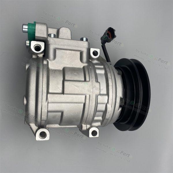 10PA15C 447200-4656 AC Compressor for Lingong Excavator 60F 65E