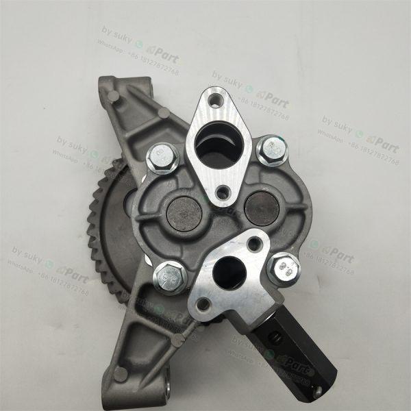 ME074345 Oil Pump For 6D15T Kobelco SK350-6 SK330-6E SK320-6