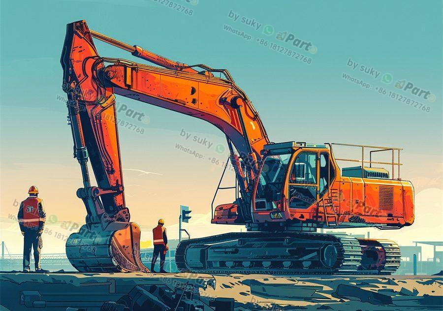 What is the general maintenance of an excavator?