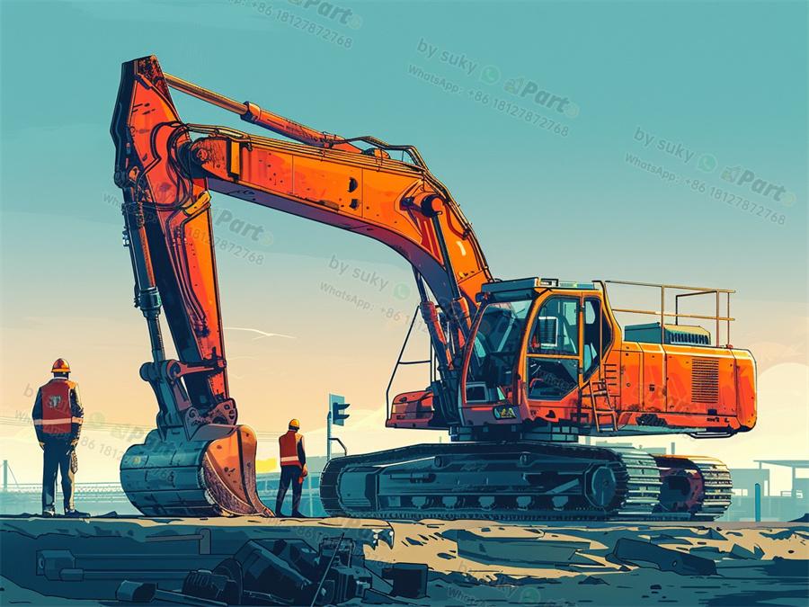 What is the general maintenance of an excavator?