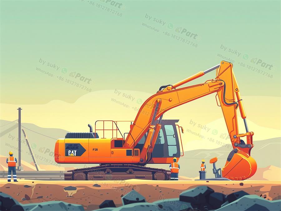 who sells terex excavator parts?