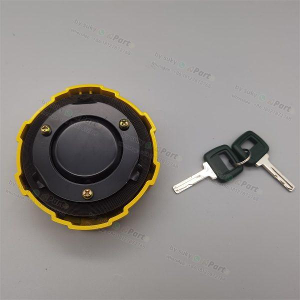 VOE14720142 14720142 Fuel Tank Cap with Keys for Volvo EC250 EC300 EC350