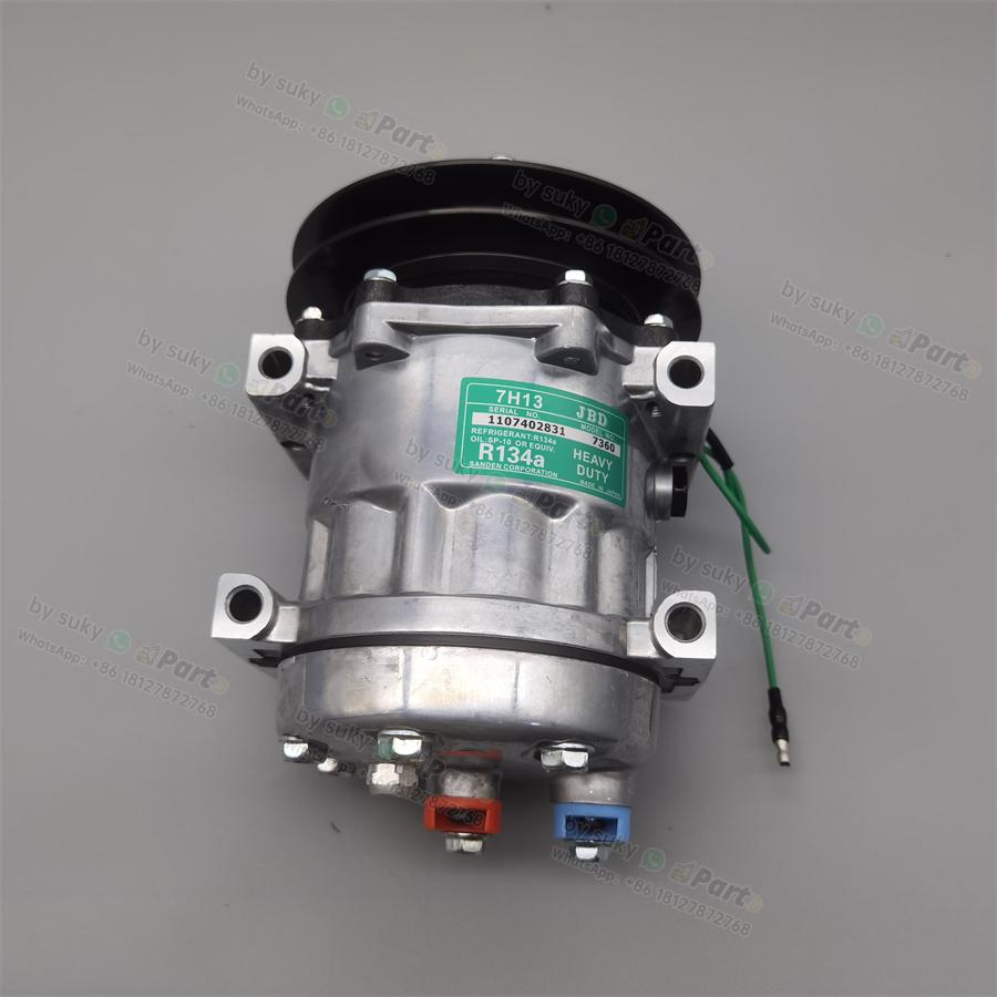 KHR3241 A/C Compressor for Komatsu Case Kobelco KHR3241 A/C Compressor for Komatsu Case Kobelco