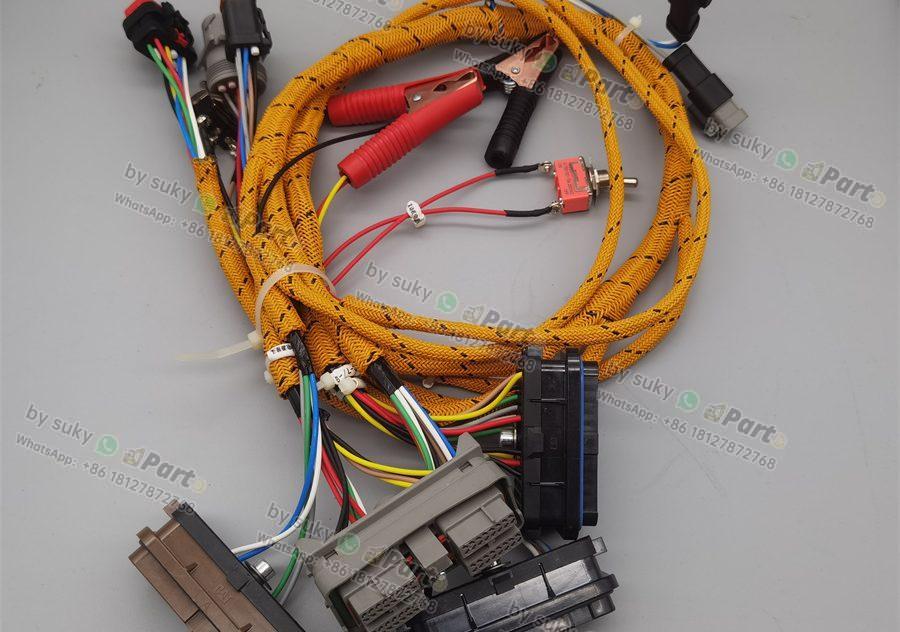 C6.4 C6.6 C7 C9 C15 3126B Test Wiring Harness For Caterpillar CAT 320C 320D