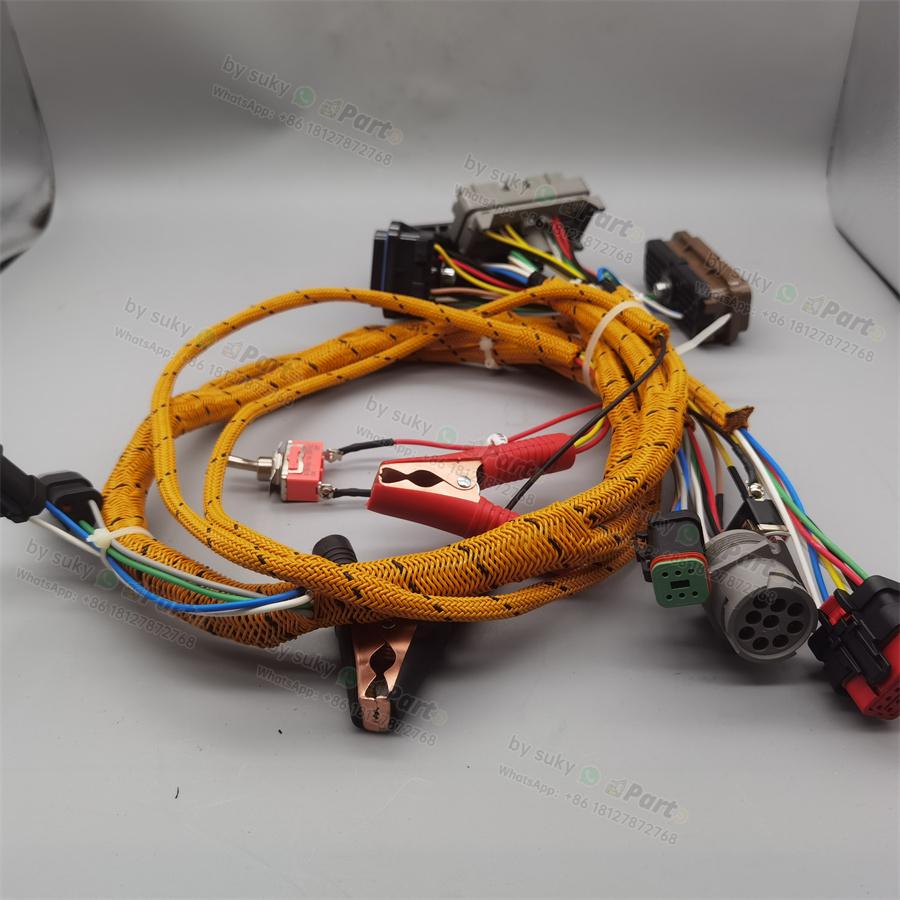 C6.4 C6.6 C7 C9 C15 3126B Test Wiring Harness For Caterpillar CAT 320C 320D C6.4 C6.6 C7 C9 C15 3126B Test Wiring Harness For Caterpillar CAT 320C 320D