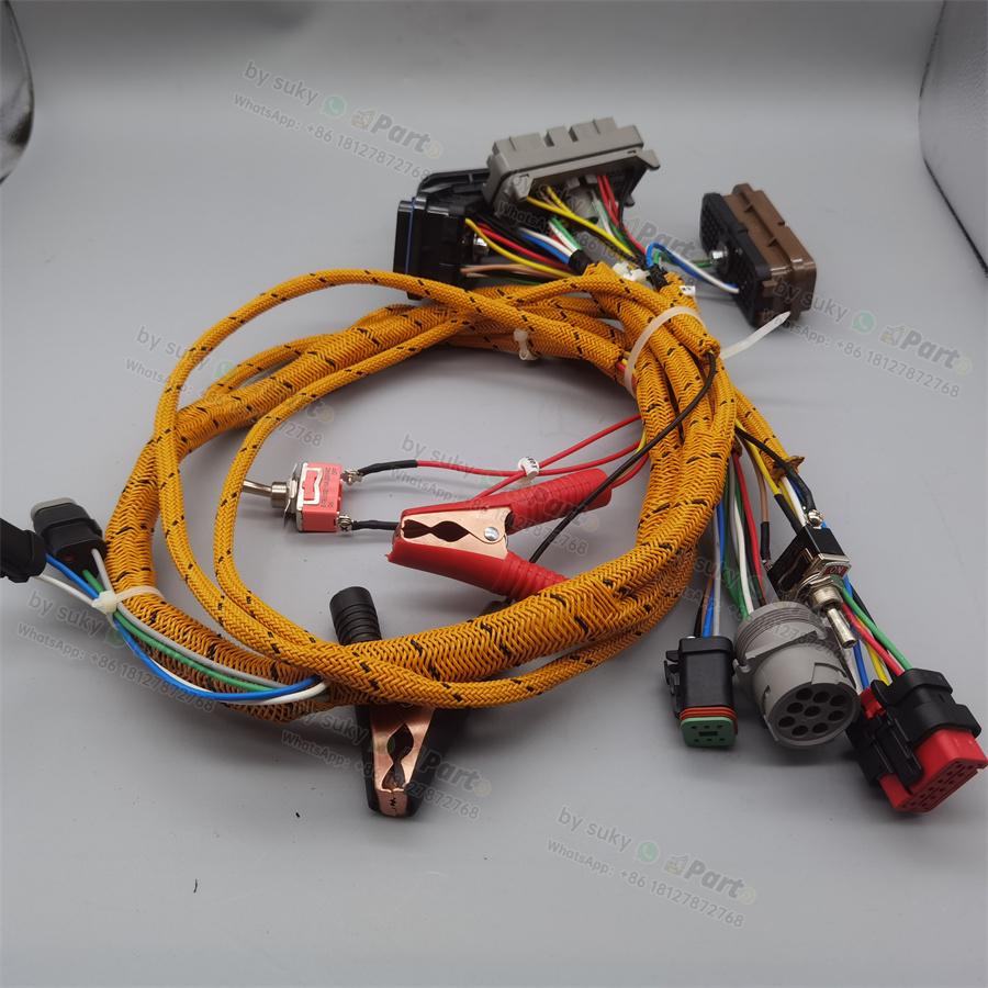 C6.4 C6.6 C7 C9 C15 3126B Test Wiring Harness For Caterpillar CAT 320C 320D C6.4 C6.6 C7 C9 C15 3126B Test Wiring Harness For Caterpillar CAT 320C 320D