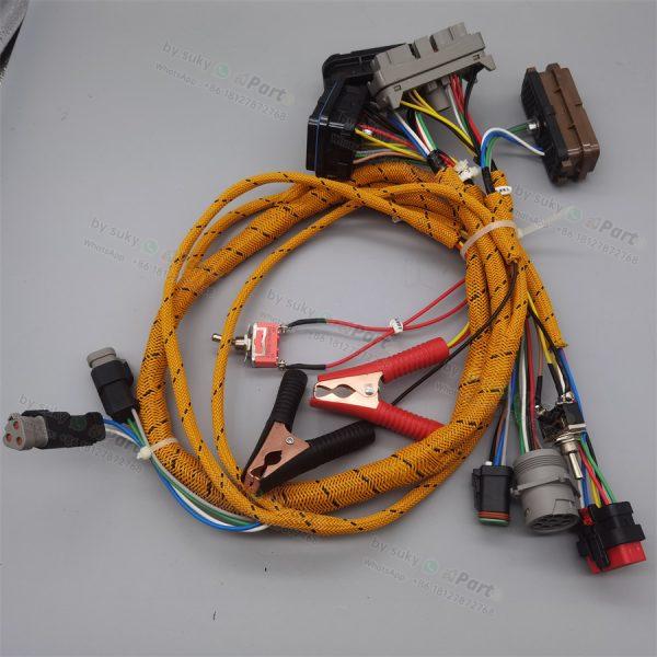 C6.4 C6.6 C7 C9 C15 3126B Test Wiring Harness For Caterpillar CAT 320C 320D