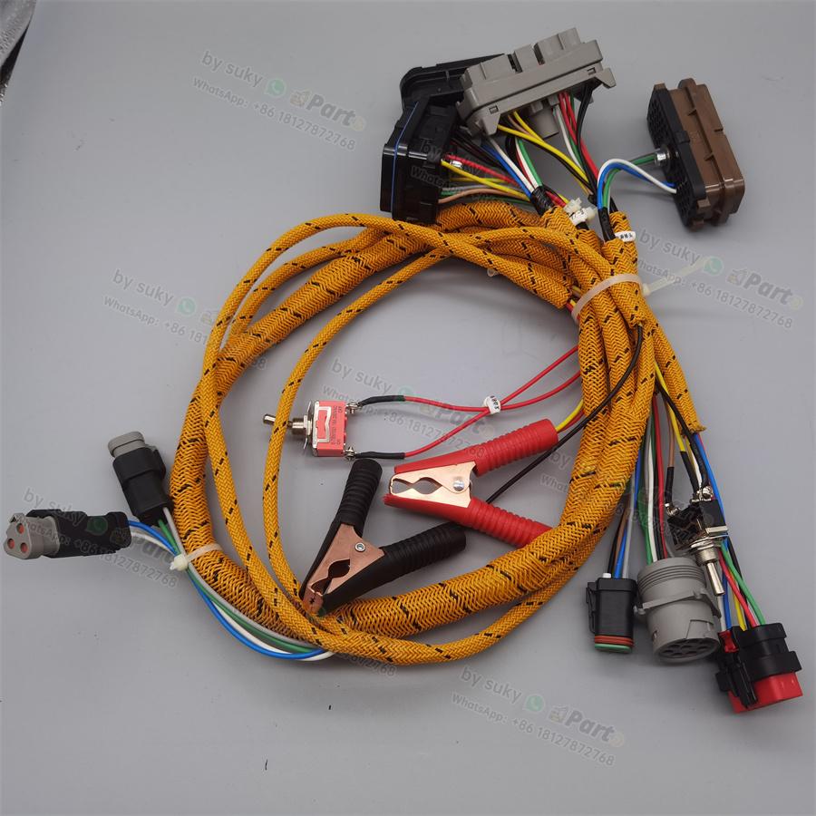 C6.4 C6.6 C7 C9 C15 3126B Test Wiring Harness For Caterpillar CAT 320C 320D C6.4 C6.6 C7 C9 C15 3126B Test Wiring Harness For Caterpillar CAT 320C 320D