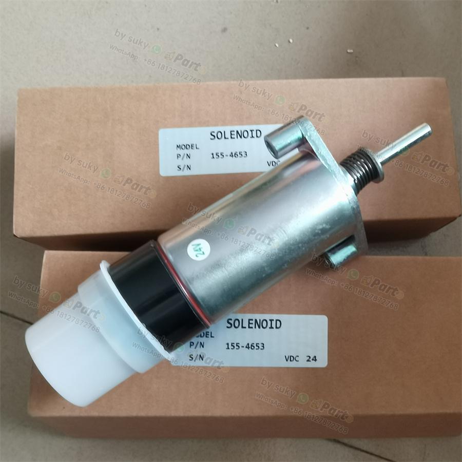 155-4653 Stop Shutoff Solenoid for Caterpillar CAT 330 330B 330C 155-4653 Stop Shutoff Solenoid for Caterpillar CAT 330 330B 330C