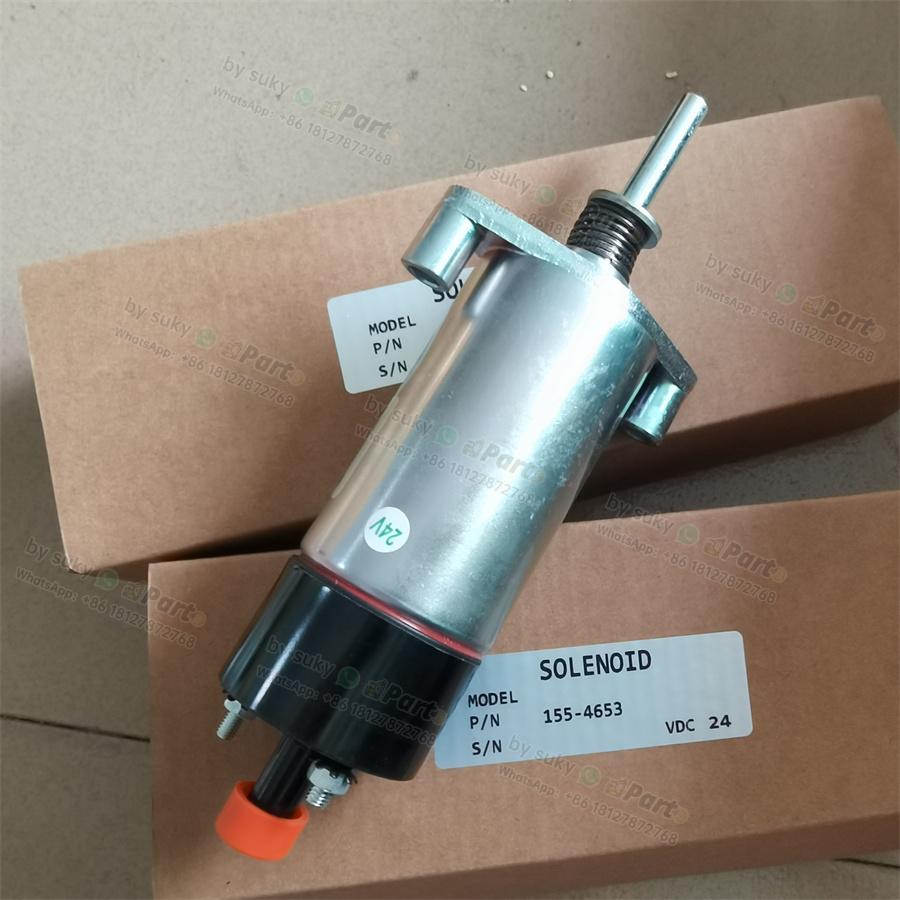 155-4653 Stop Shutoff Solenoid for Caterpillar CAT 330 330B 330C 155-4653 Stop Shutoff Solenoid for Caterpillar CAT 330 330B 330C