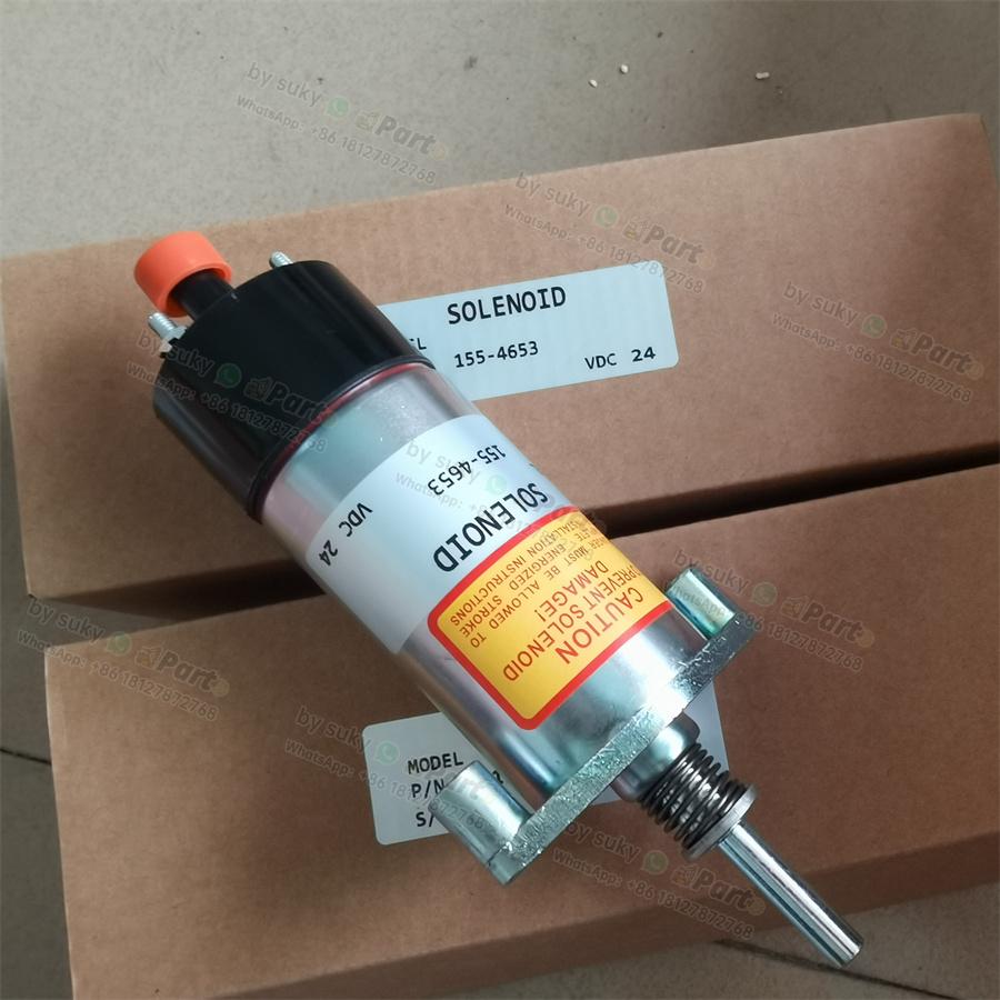 155-4653 Stop Shutoff Solenoid for Caterpillar CAT 330 330B 330C 155-4653 Stop Shutoff Solenoid for Caterpillar CAT 330 330B 330C