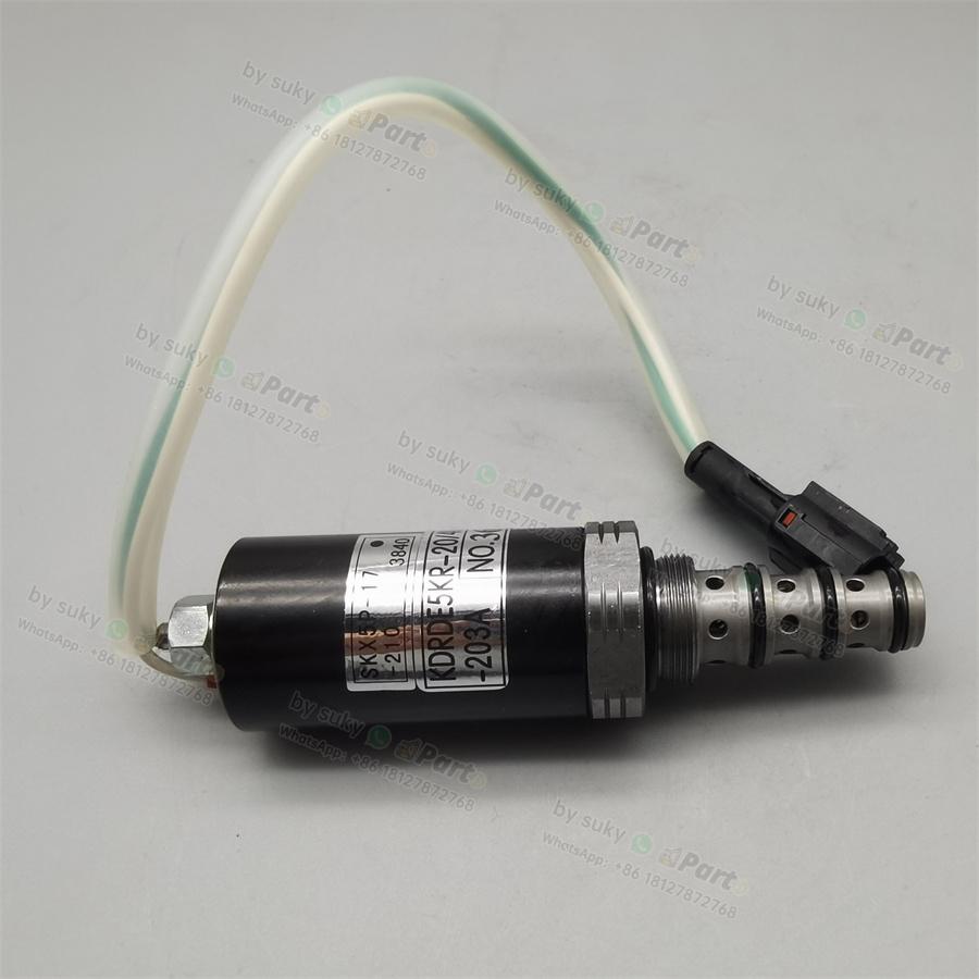KDRDE5KR-20/40C13-203A Solenoid Valve for Kobelco SK200-3 KDRDE5KR-20/40C13-203A Solenoid Valve for Kobelco SK200-3