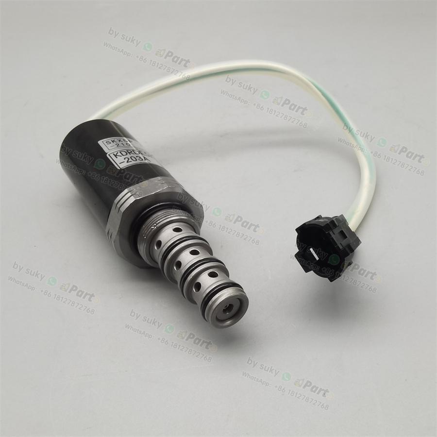 KDRDE5KR-20/40C13-203A Solenoid Valve for Kobelco SK200-3 KDRDE5KR-20/40C13-203A Solenoid Valve for Kobelco SK200-3