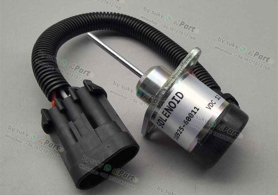 1503ES-12A5UC4S 1G925-60011 Shutoff Solenoid for Kubota Excavator Engine