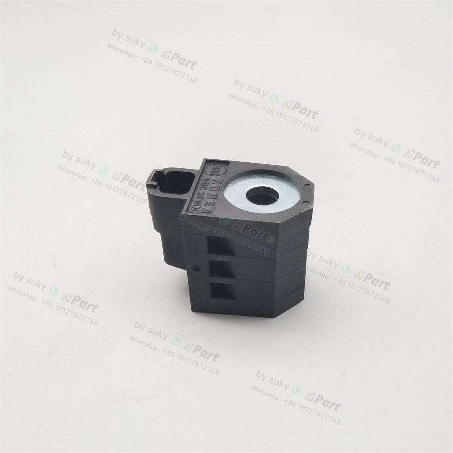 24V DC Solenoid Valve Coil for Hyundai R210-7 R215-7 R225-7 24V DC Solenoid Valve Coil for Hyundai R210-7 R215-7 R225-7