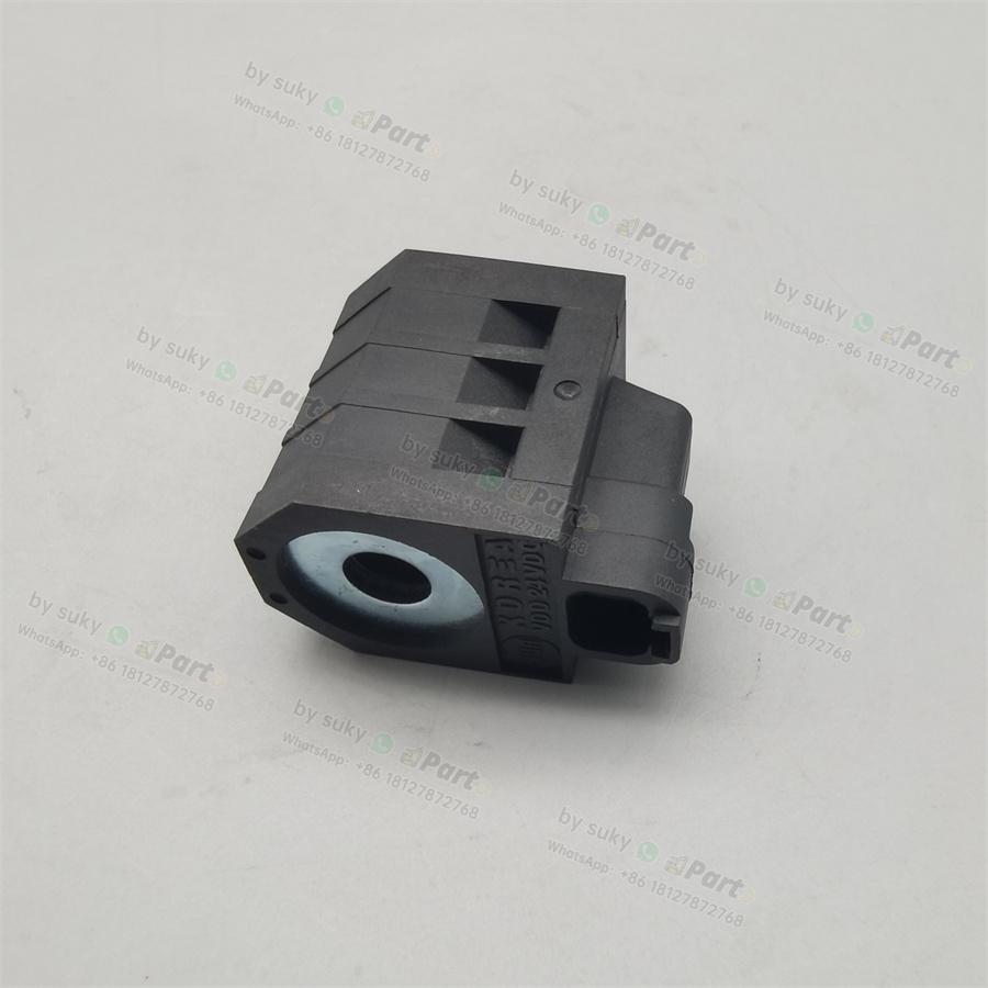 24V DC Solenoid Valve Coil for Hyundai R210-7 R215-7 R225-7 24V DC Solenoid Valve Coil for Hyundai R210-7 R215-7 R225-7
