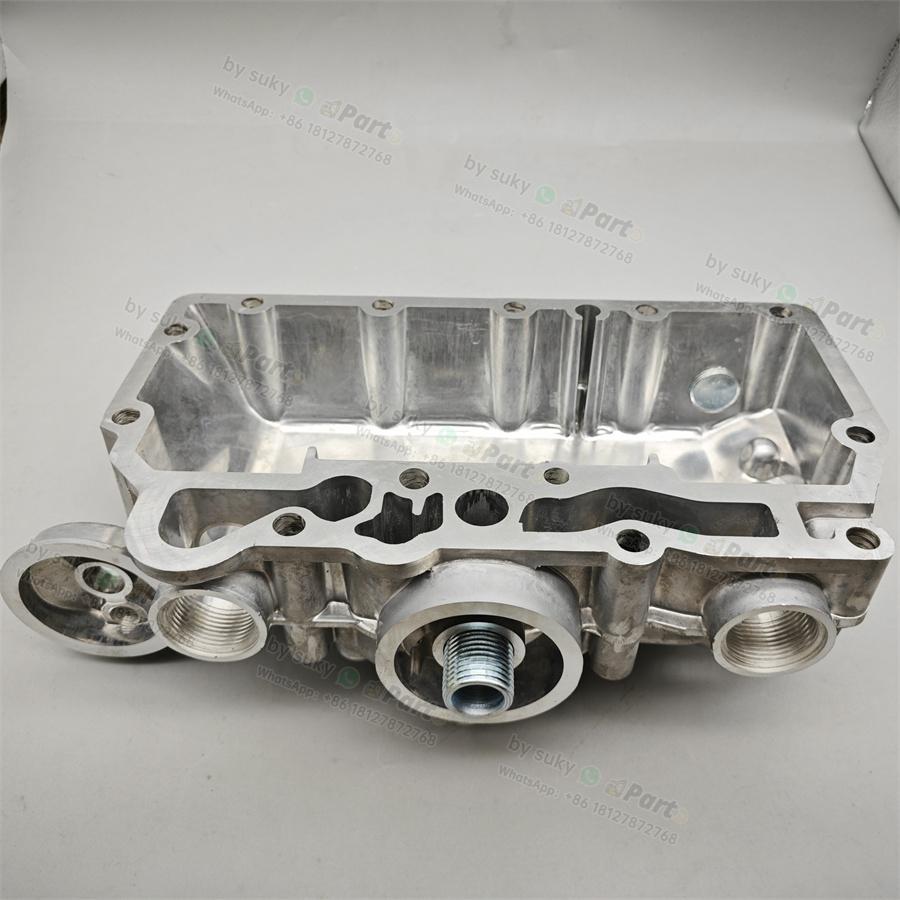 VOE21590865 21590865 Oil Cooler Cover For Volvo D7D EC210 EC240B EC290B EC300 VOE21590865 21590865 Oil Cooler Cover For Volvo D7D EC210 EC240B EC290B EC300