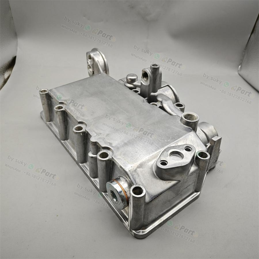 VOE21590865 21590865 Oil Cooler Cover For Volvo D7D EC210 EC240B EC290B EC300 VOE21590865 21590865 Oil Cooler Cover For Volvo D7D EC210 EC240B EC290B EC300