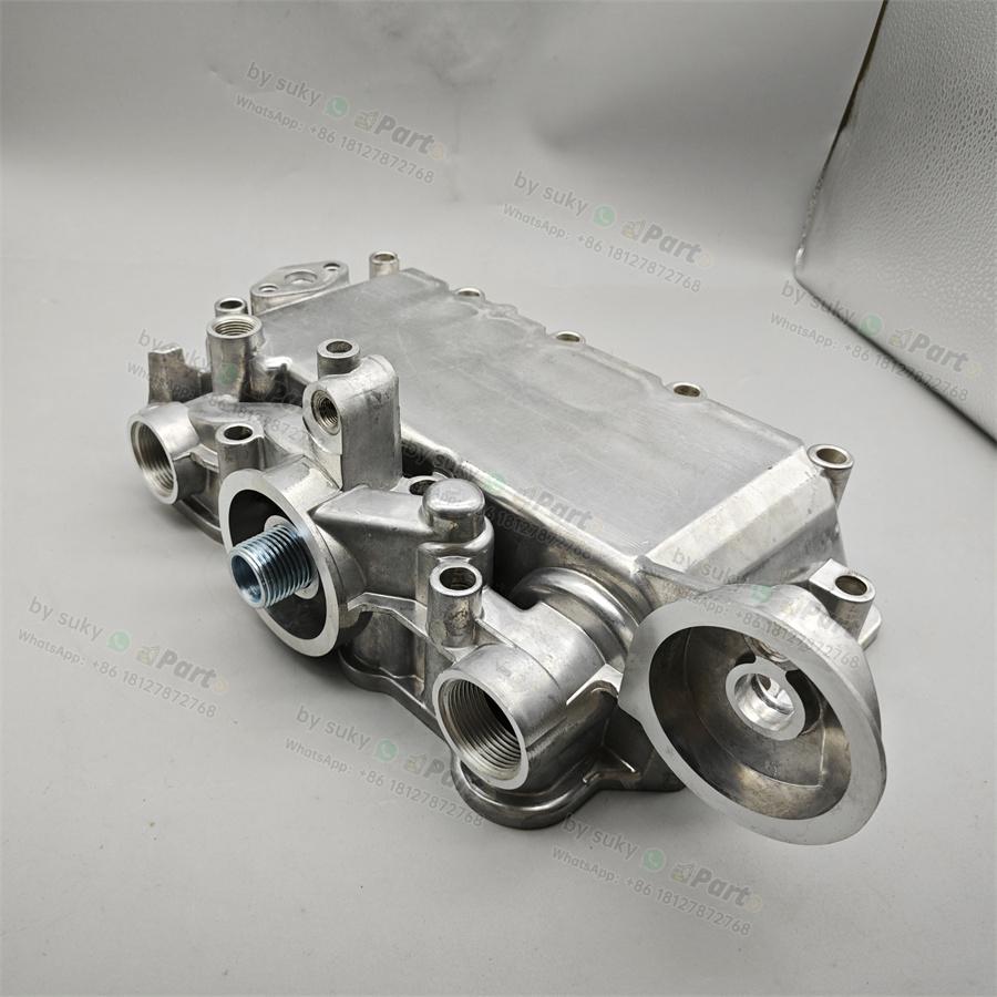 VOE21590865 21590865 Oil Cooler Cover For Volvo D7D EC210 EC240B EC290B EC300 VOE21590865 21590865 Oil Cooler Cover For Volvo D7D EC210 EC240B EC290B EC300