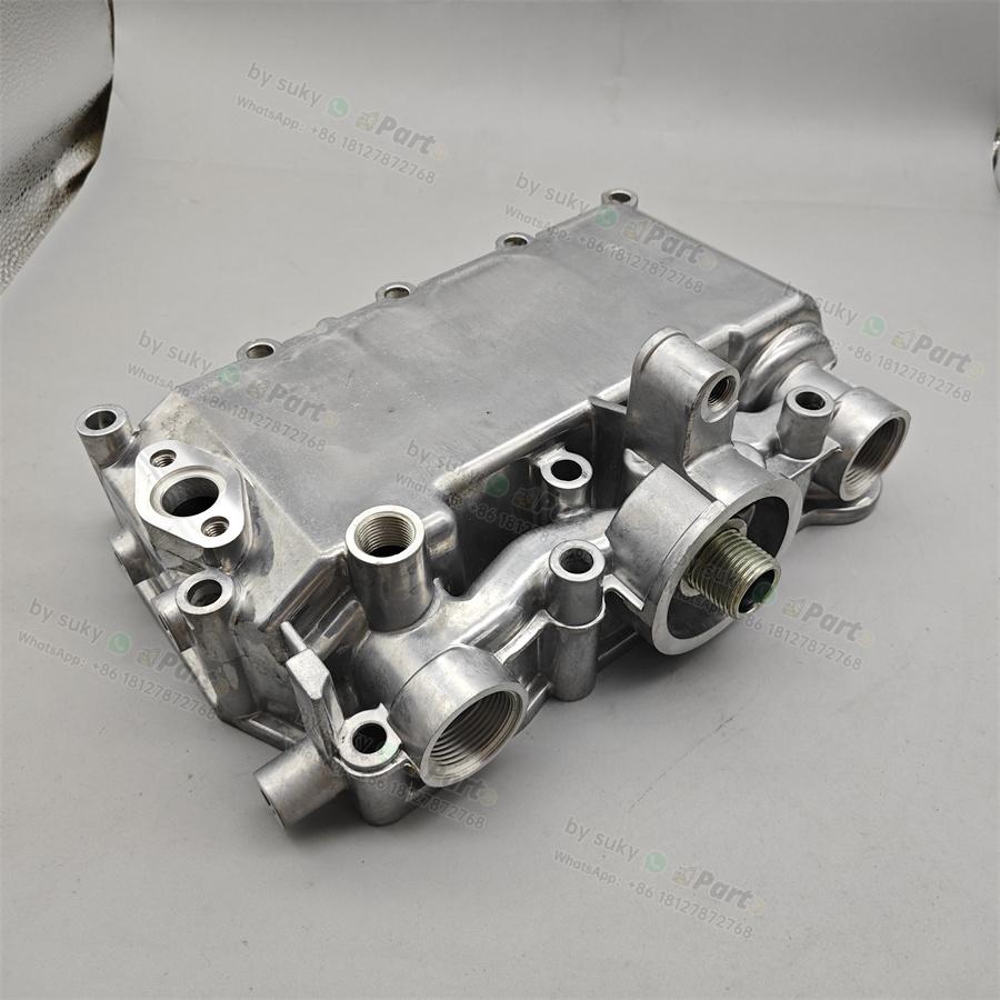 VOE21590865 21590865 Oil Cooler Cover For Volvo D7D EC210 EC240B EC290B EC300 VOE21590865 21590865 Oil Cooler Cover For Volvo D7D EC210 EC240B EC290B EC300