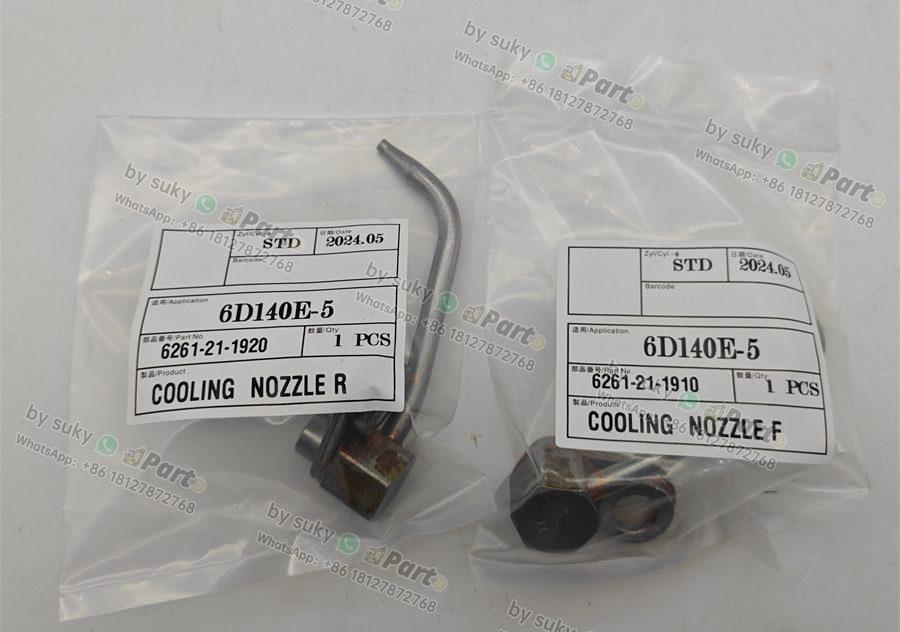 6261-21-1910 6261-21-1920 Cooling Nozzle for Komatsu SAA6D140E-5B