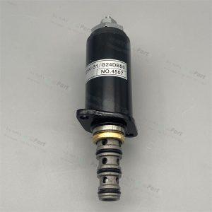 KWE5K-31/G24DA50 Solenoid Valve for Kobelco SK200-6E SK230-6E SK250-6E SK330-6E