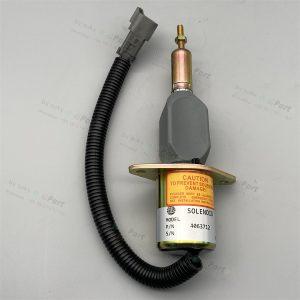 4063712 Fuel Shut Off Solenoid Valve 24V for Cummins Komatsu PC300-7 PC350-7 PC360-7