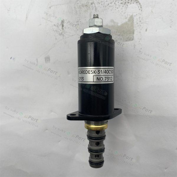 YN35V00049F1 KDRDE5K-31/40C50-213 Solenoid Valve for Kobelco SK200-8 SK230-8 SK250-8 SK330-8 SK350-8