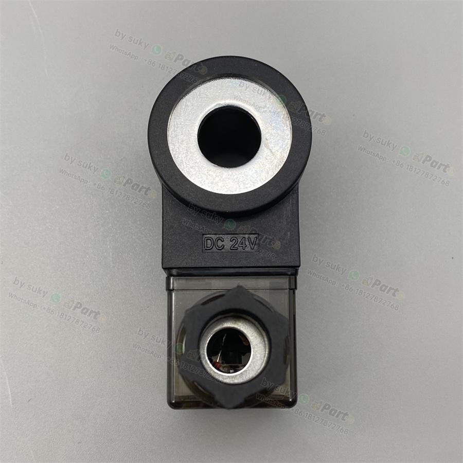 24V DC Solenoid Valve Coil for Komatsu PC200-6 24V DC Solenoid Valve Coil for Komatsu PC200-6